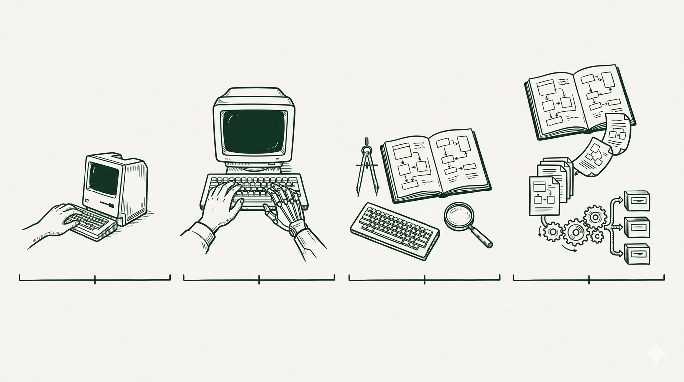 From Prompting to Orchestrating: How AI Coding Evolves