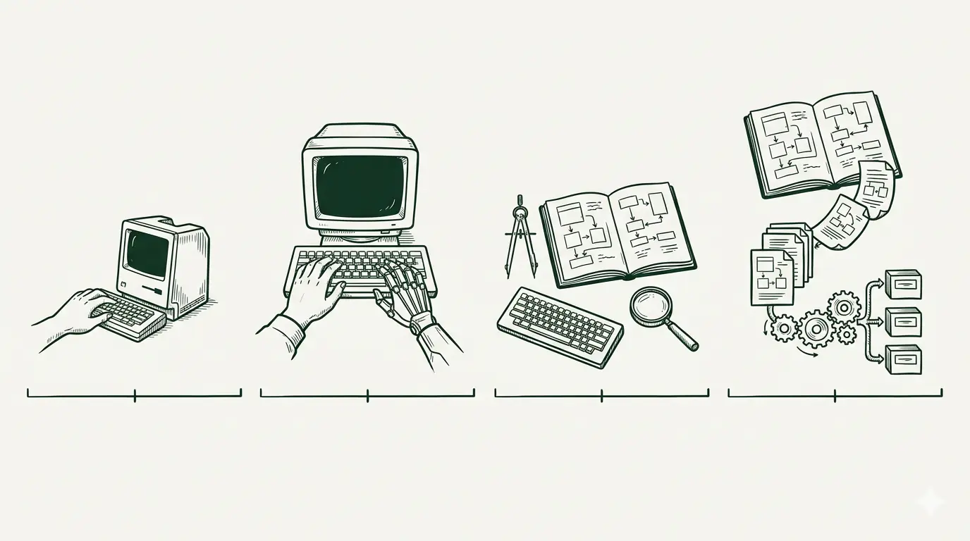 From Prompting to Orchestrating: How AI Coding Evolves